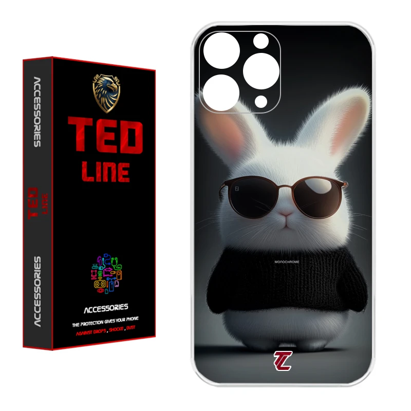 کاور تد لاین طرح خرگوش کد 1106 مناسب برای گوشی موبایل اپل Iphone 11 Pro 