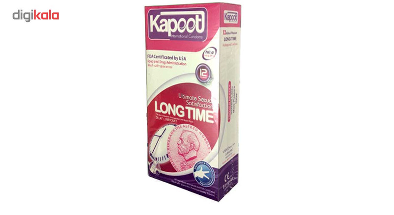 کاندوم کاپوت مدل long time بسته 12 عددی