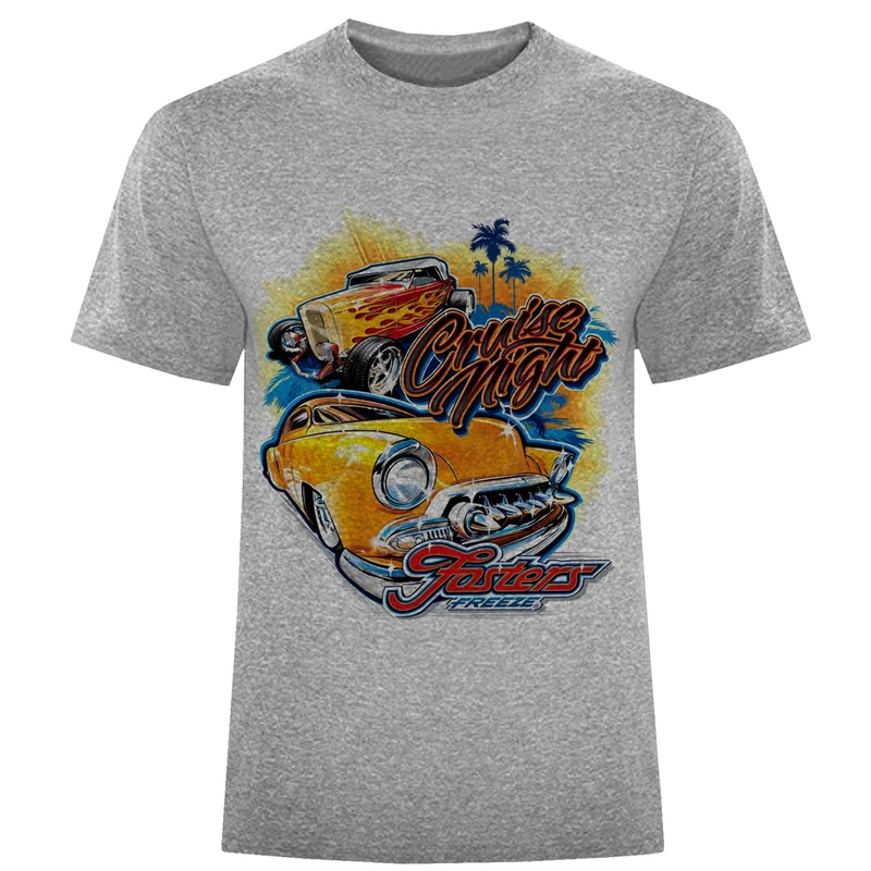 تیشرت آستین کوتاه مردانه مدل ماشین  F 637