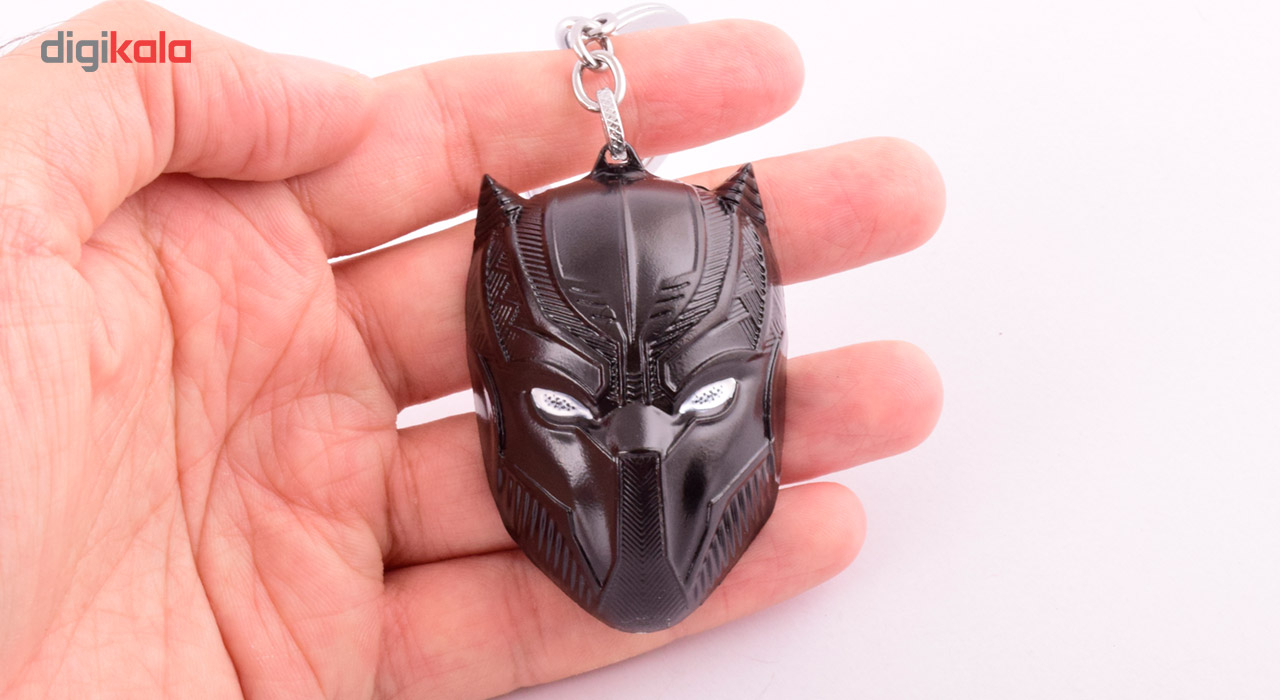 جاسوییچی طرح قهرمان مارول مدل Black Panther Black