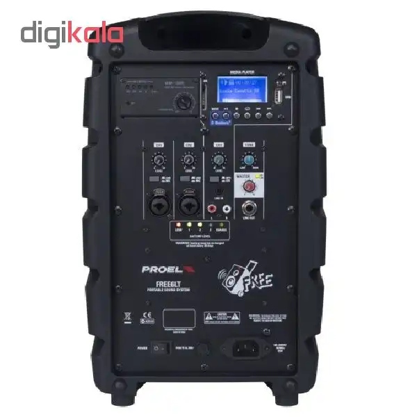 پخش کننده خانگی بلوتوثی قابل حمل پروئل مدل Free6LT به همراه میکروفن