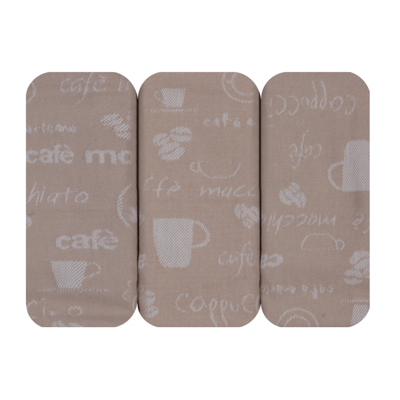 دستمال آشپزخانه آکیپک مدل Cafe بسته 3 عددی