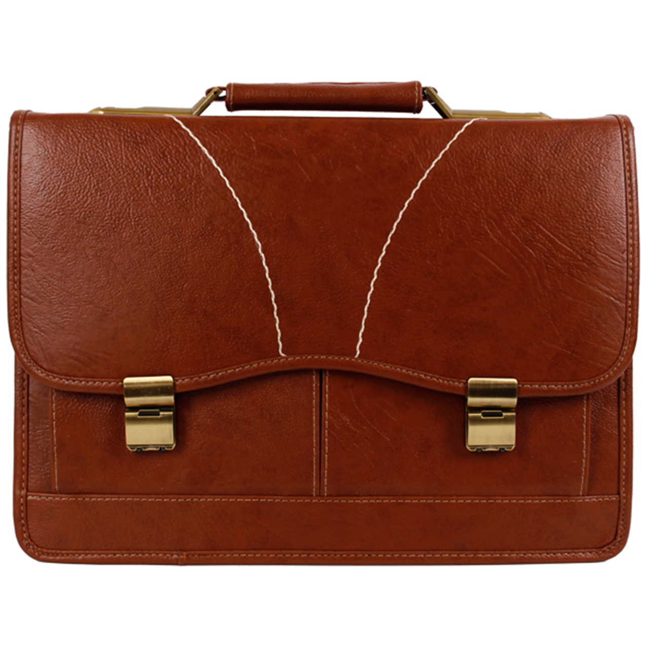 کیف اداری مردانه رویال چرم کد BF2-Brown