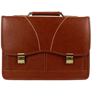 کیف اداری مردانه رویال چرم کد BF2-Brown