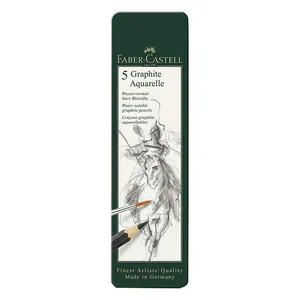 مداد آبرنگی فابر کاستل مدل GRAPHITE AQUARELLE مجموعه 5 عددی 
