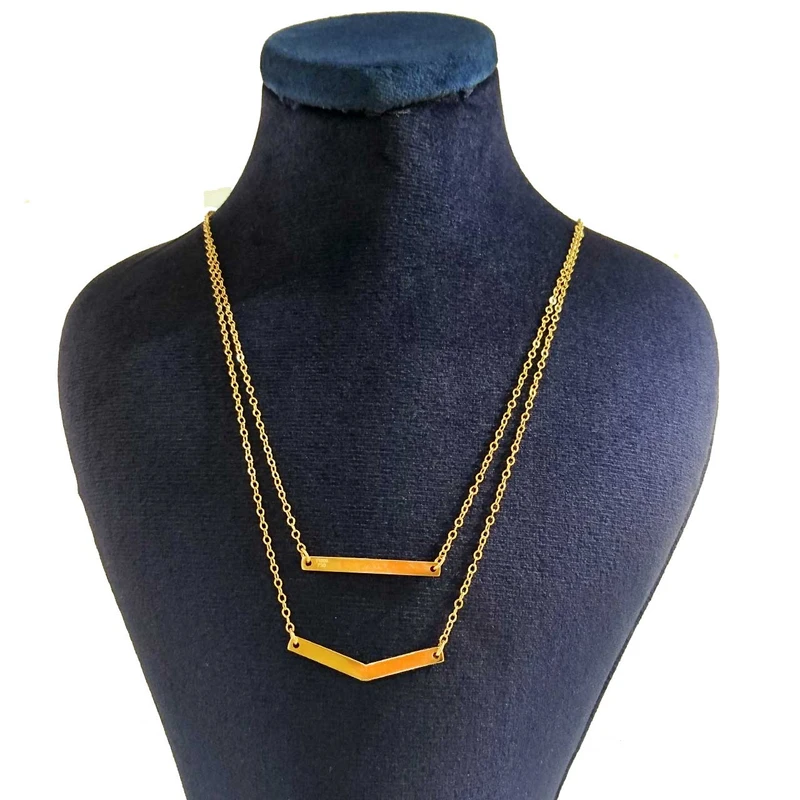 گردنبند طلا 18عیار زنانه گالری طلای کانیار مدل M907
