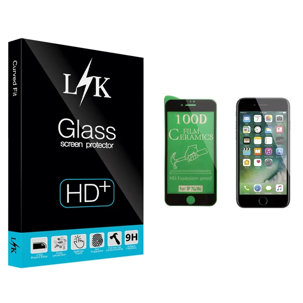 محافظ صفحه نمایش سرامیکی ال کی مدل +LITE مناسب برای گوشی موبایل اپل iPhone 7