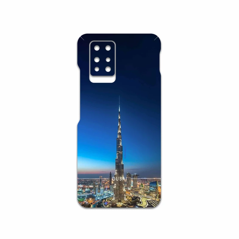 برچسب پوششی ماهوت مدل Dubai-City مناسب برای گوشی موبایل اینفینیکس Note 10 Pro