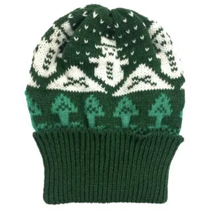 کلاه بافتنی بچگانه مدل آدم برفی