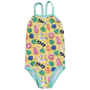 مایو دخترانه مدل اسلیپ بندی تابستونی کد 18