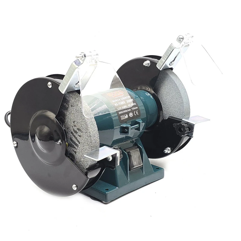 عکس شماره 2 : سنگ رومیزی برقی باس مدل 150 میلی متر