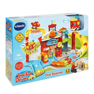 کیت ماشین بازی وی تک مدل  Fire Station toot toot Drivers