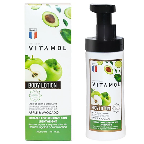 لوسیون بدن ویتامول مدل APPLE & AVOCADO حجم 300 میلی لیتر