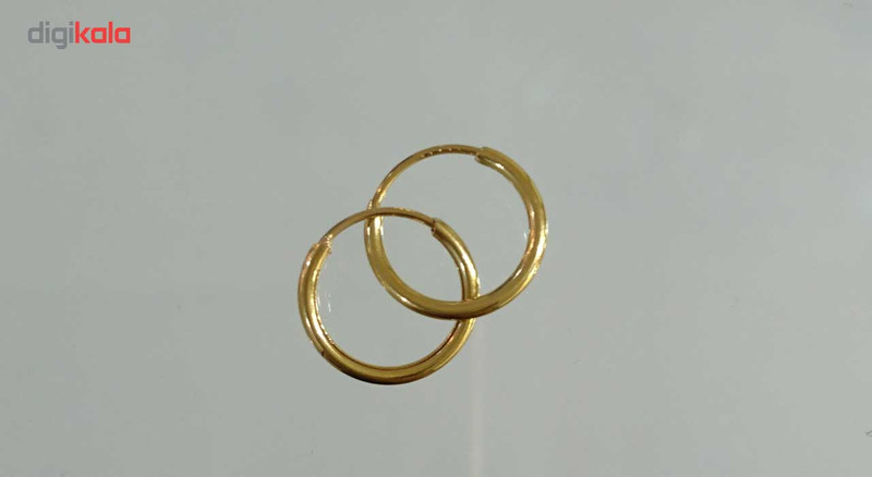 گوشواره طلا 18عیار گالری طلای کانیار مدل M0912 - 2
