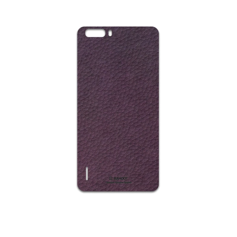 برچسب پوششی ماهوت مدل Purple-Leather مناسب برای گوشی موبایل آنر 6 Plus