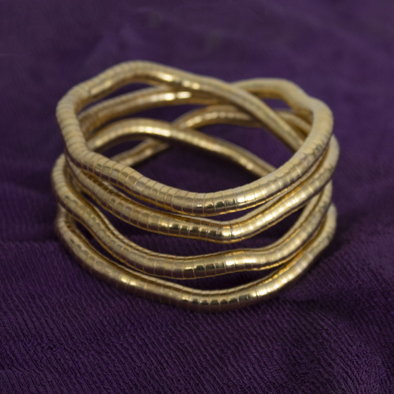 دستبند زنانه مدل آریا طرح مار کد 01