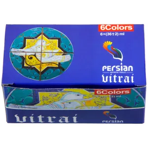 Persian Code 138005001 6 color Glass Paint