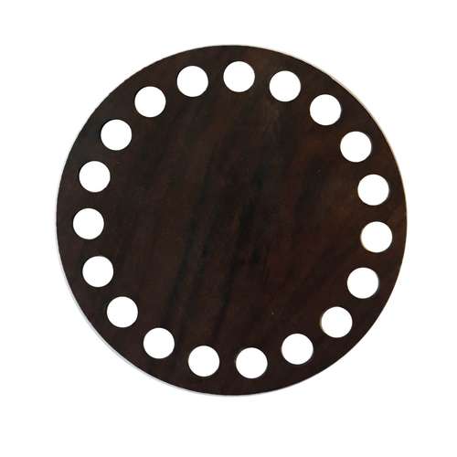 کفی تریکو بافی مدل دایره کد D10 بسته 3 عددی