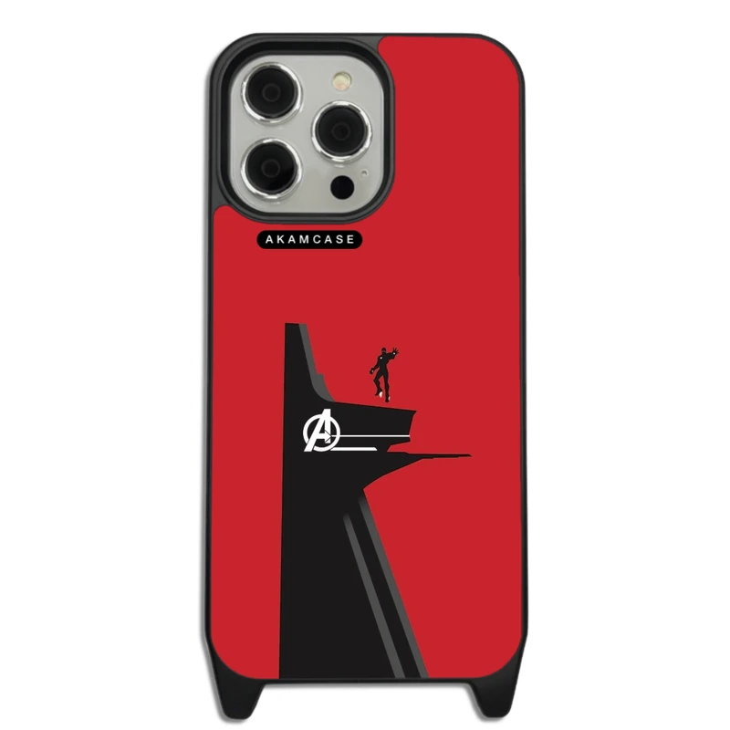 کاور آکام مدل AMC-WLA15PROMAX-IRON MAN13 مناسب برای گوشی موبایل اپل iPhone 15 Pro Max