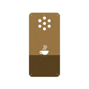 MAHOOT Minimal Cup of Coffee Icon Cover Sticker for Nokia 9 Pureview