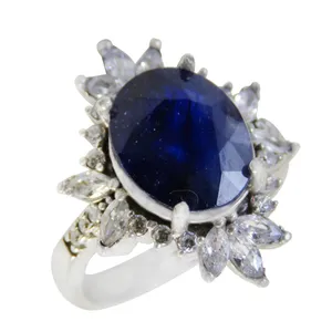 انگشتر نقره زنانه کد 2845