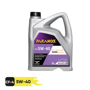 روغن موتور خودرو پارانوکس مدل 5w-40 SN حجم 5 لیتر
