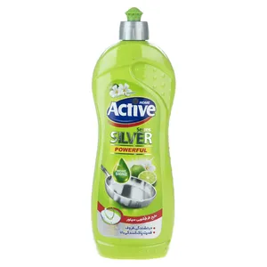مایع ظرفشویی اکتیو مدل Lime and Flower مقدار 750 گرم