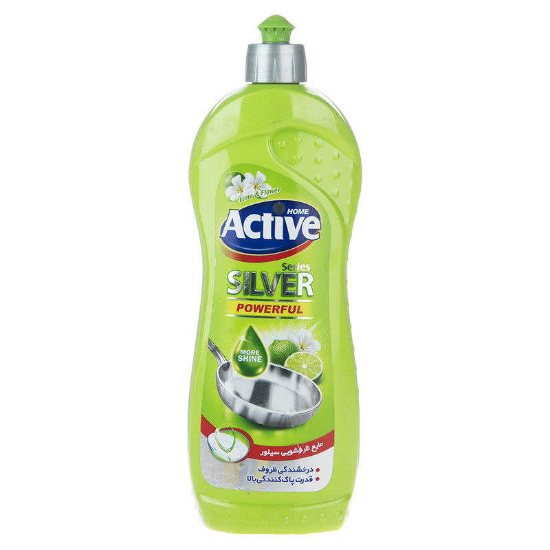 مایع ظرفشویی اکتیو مدل Lime and Flower مقدار 750 گرم