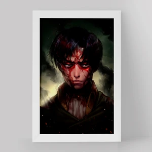 تابلو خندالو مدل لیوای انیمه اتک آن تایتان Attack on Titan کد 18511