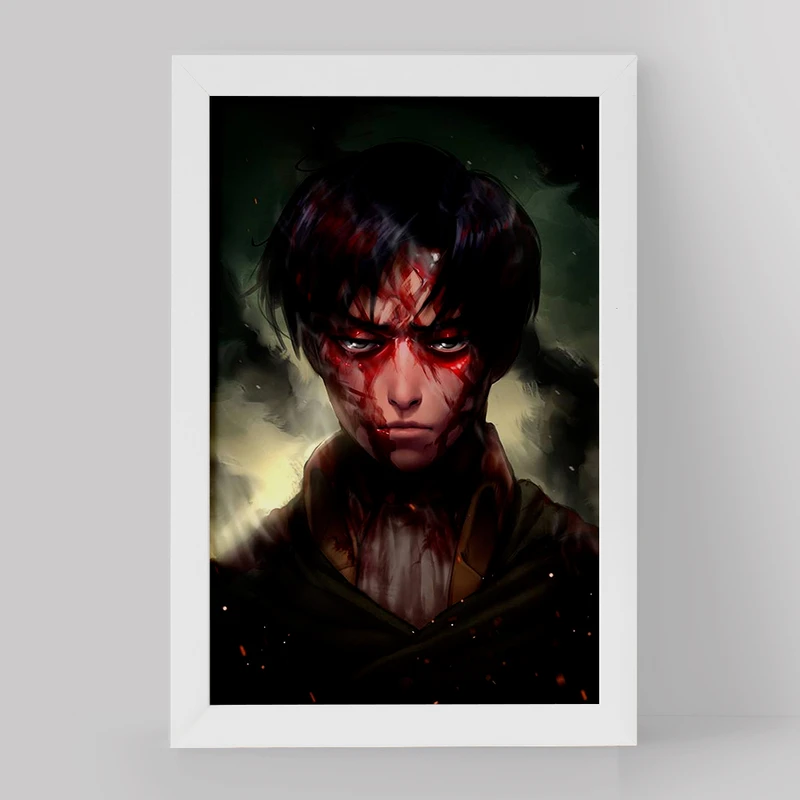 تابلو خندالو مدل لیوای انیمه اتک آن تایتان Attack on Titan کد 18511