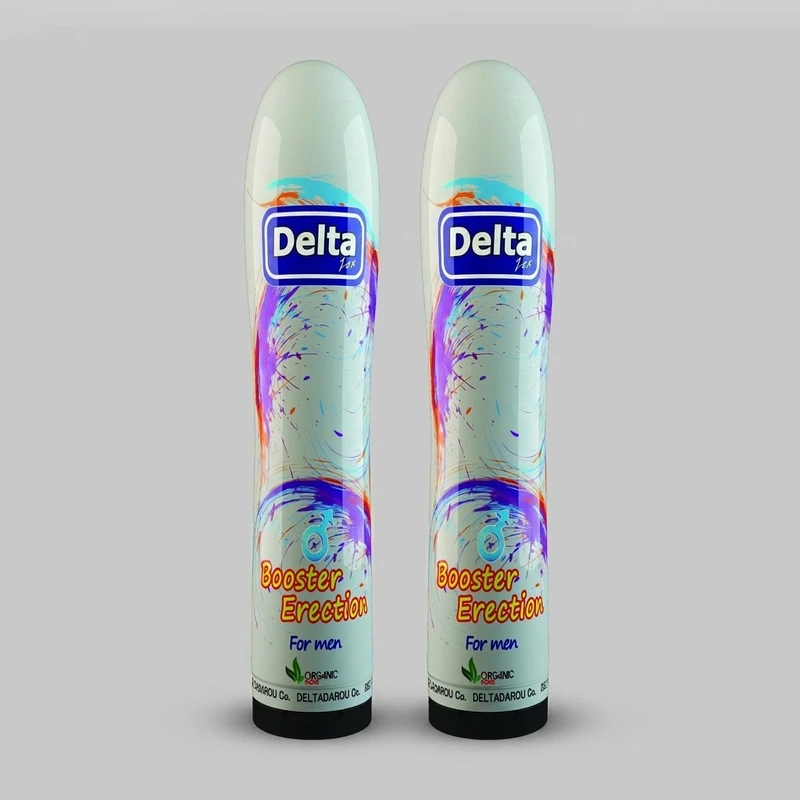 ژل تقویت کننده آقایان دلتا دارو مدل Booster Erection حجم 100 میلی لیتر مجموعه 2 عددی