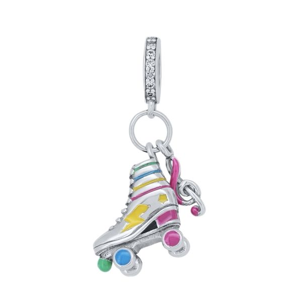 آویز گردنبند نقره زنانه پاندورا مدل Roller skate 65122
