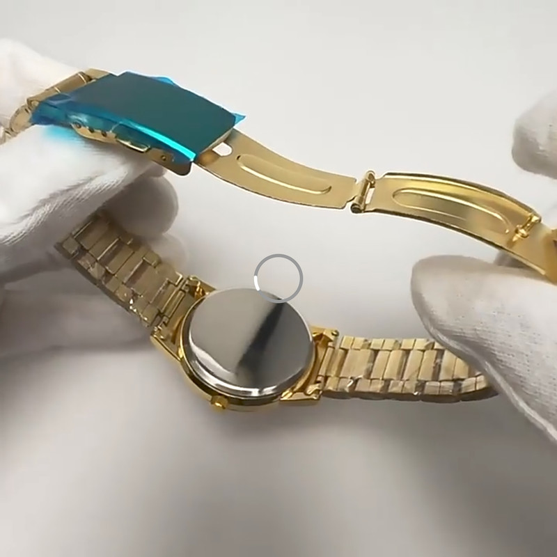 ساعت مچی عقربه‌ای مردانه مدل دراگون بند فلزی کد 2