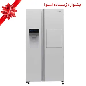 یخچال و فریزر ساید بای ساید 32 فوت اسنوا مدل S2Di-M210-W
