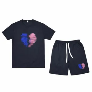 ست تی‌شرت آستین کوتاه و شلوارک راحتی مردانه مدل 2