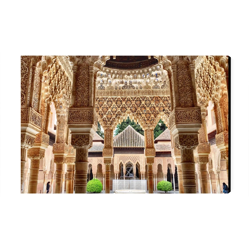تابلو شاسی عرش طرح گردشگری اسپانیا مدل کاخ الحمرا کد As6263
