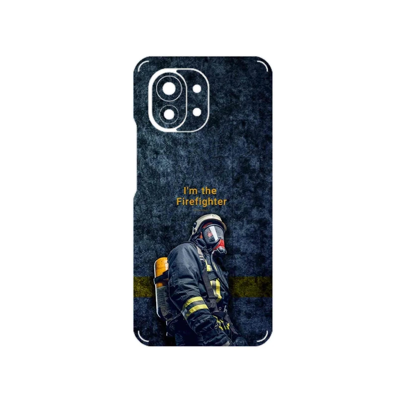 برچسب پوششی ماهوت مدل Firefighter مناسب برای گوشی موبایل شیائومی Mi 11 5G