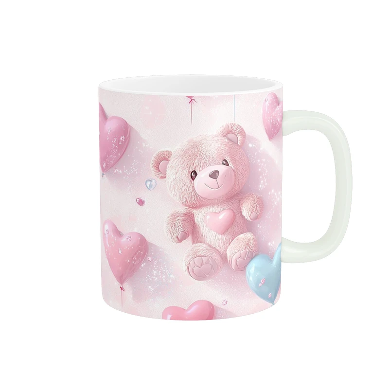 ماگ پاد آفرین طرح خرسی بامزه کد 3742