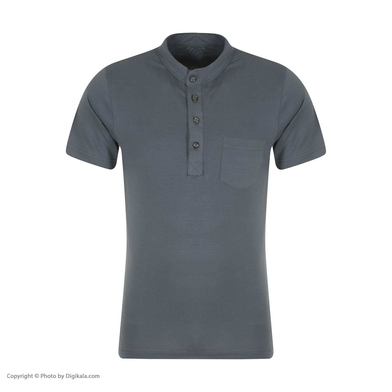 تی شرت آستین کوتاه مردانه نیو نیل مدل TM11-gray -  - 2