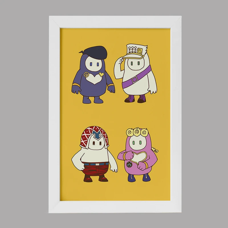 تابلو خندالو مدل بازی فال گایز (Fall Guys) کد 32788