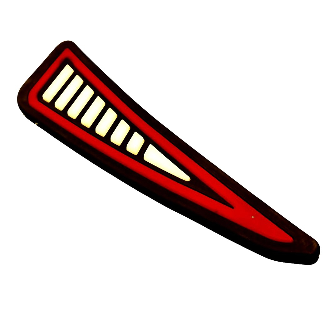چراغ دیلایت دو کاره ال ای دی مدل SPORT مناسب سپر جلو و عقب خودرو بسته دو عددی