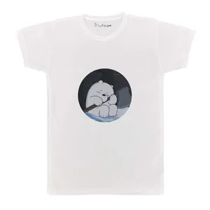 تی شرت بچگانه پرمانه طرح خرس های کله فندقی کد pmt.5578