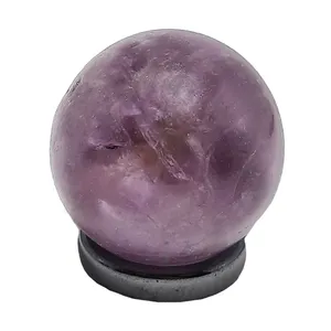 سنگ راف آمیتیست مدل گوی کد 100