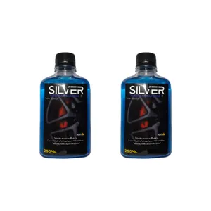 واکس لاستیک خودرو سیلور مدل h2 حجم 250 میلی لیتر بسته 2 عددی