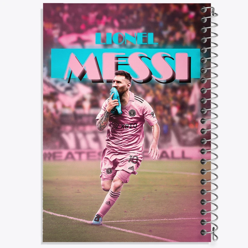 دفتر نت موسیقی 50 برگ خندالو مدل لیونل مسی کد 36440