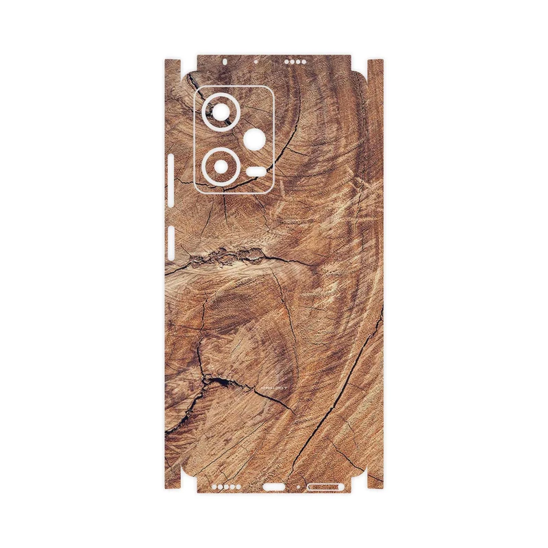 برچسب پوششی ماهوت مدل Wood Texture 5-FullSkin مناسب برای گوشی موبایل شیائومی Redmi Note 12 Pro 5G
