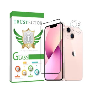  Trustector MFUL3DTR Screen Protector With Camera Lens Protector For Apple iPhone 13 mini