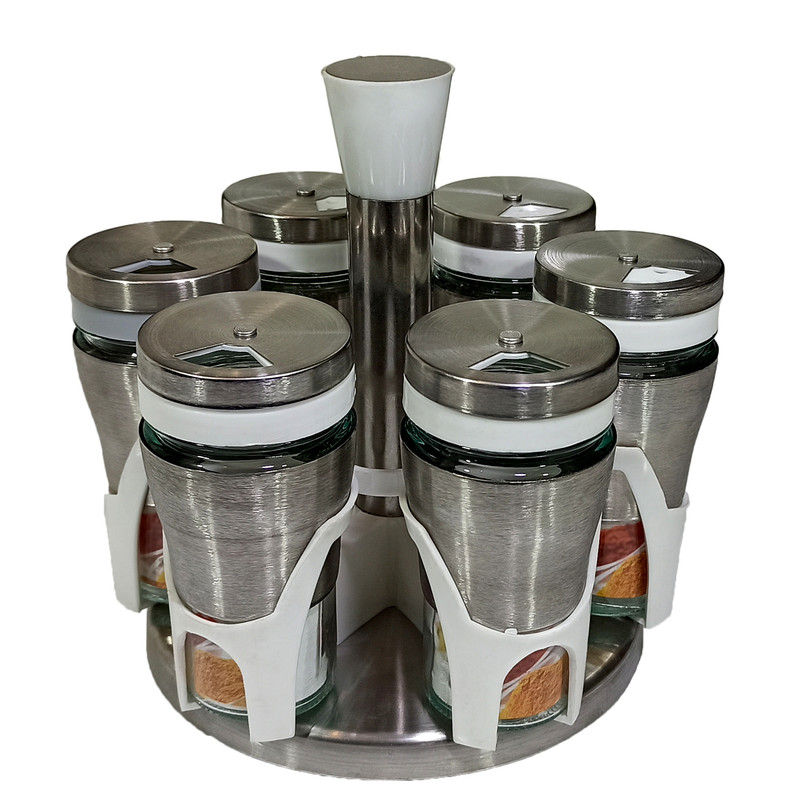 ست جا ادویه 6 پارچه کاپریس مدل پاردایس کد 03