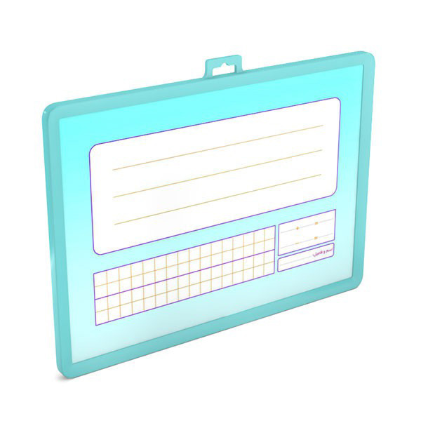 تخته وایت برد مدل ریاضی یار کلاس اول سایز 35x25 سانتی متر