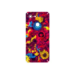 MAHOOT Vector Flower Garden Digital Art Cover Sticker for Google Pixel 3